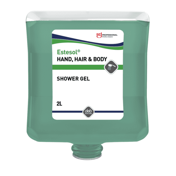 Deb Estesol® Hand, Hair and Body Universal Shower Gel Cartridge, 2L