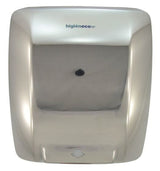 TurboMAX High Speed Hand Dryer, Polished Stainless Steel, Chrome