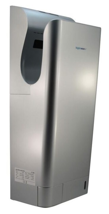 UltimaMAX High Speed Hand Dryer, Silver Coated, ABS