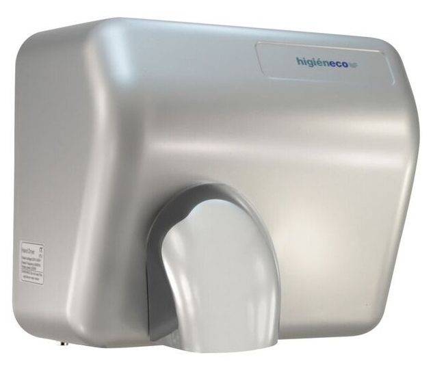 TradeMAX Conventional 360 Air Nozzle Hand Dryer, Silver Coated, ABS