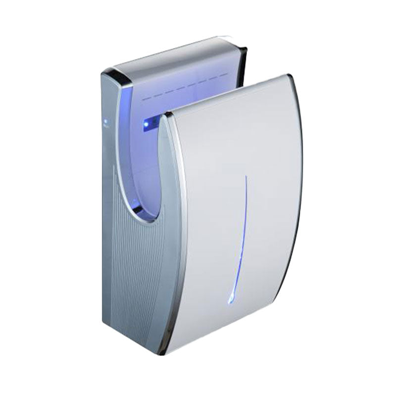 EuroMAX Jet Hand Dryer, Silver Coated, ABS Chrome Frame