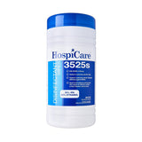 HospiCare 3525s Disinfectant Wet Wipes Resealable Tub 200s pulls