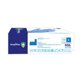 HospiPlus Blue Nitrile Powder-Free Gloves, Small