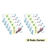 HospiPlus Clear Vinyl Powder-Free Gloves, Extra Large