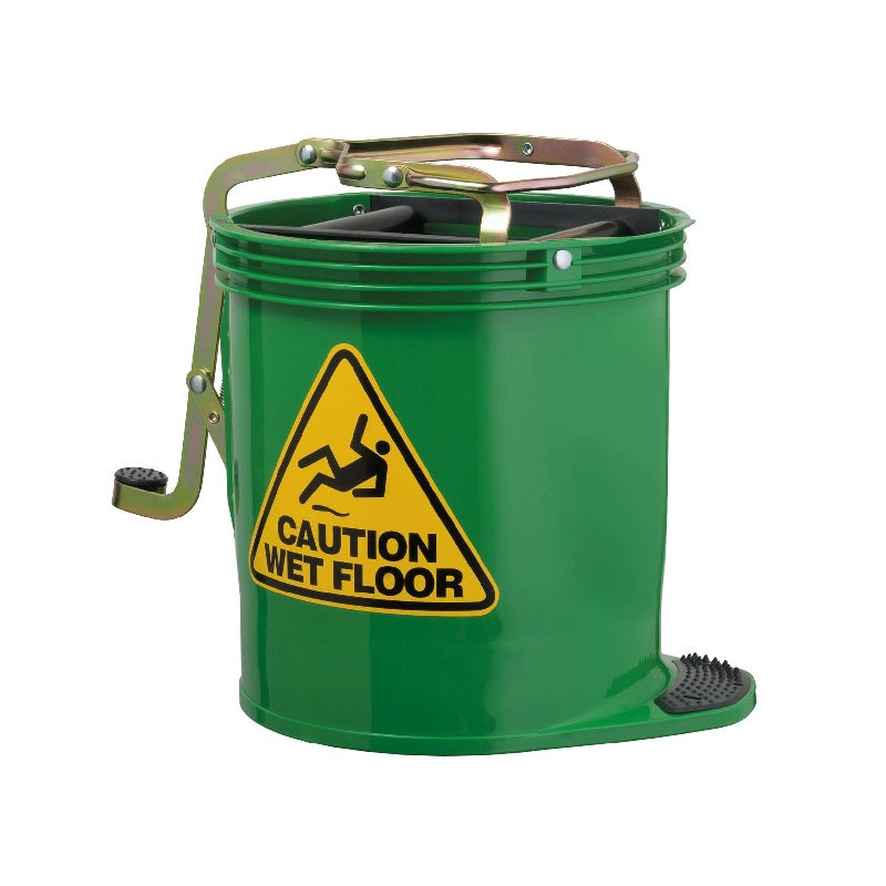 Oates Green Contractor Wringer Bucket 15L