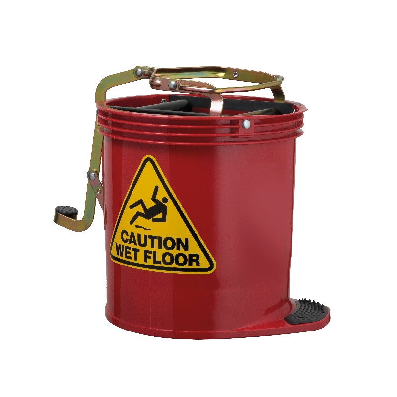 Oates 15L Contractor Wringer Bucket, Red
