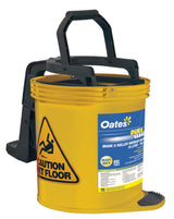 DuraClean Mark II Roller Wringer Bucket - 15L - Yellow