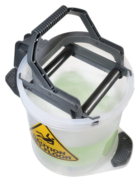 DuraClean APC All Plastic Clear Bucket - 15L