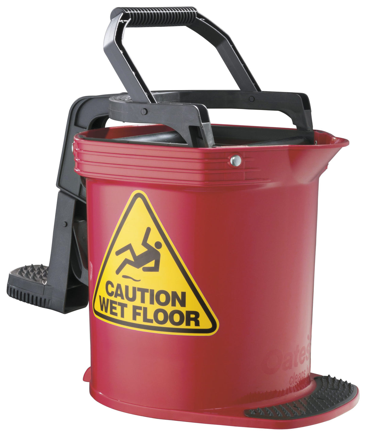 DuraClean Ultra Roller Wringer Bucket - 16L - Red