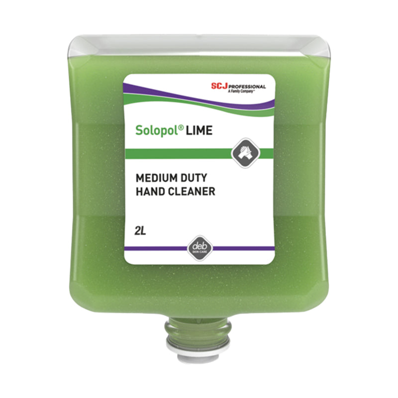 Deb Solopol Lime Medium-Heavy Duty Industrial Hand Cleaner