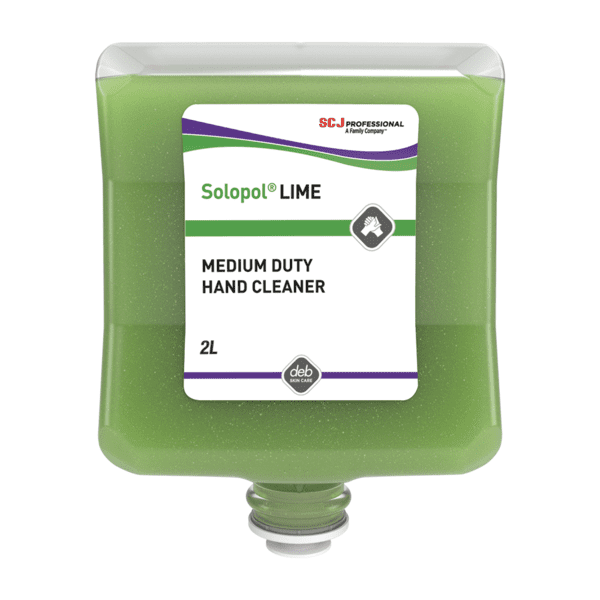 Solopol® Lime Medium-Heavy Duty Hand Cleaner, 2L Cartridge