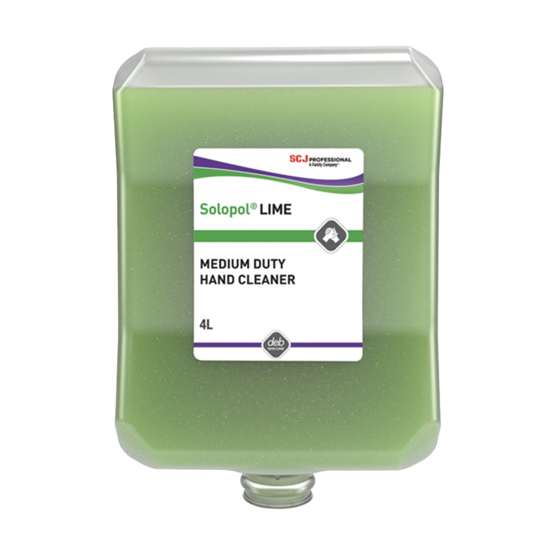 Deb Solopol Lime Medium-Heavy Duty Industrial Hand Cleaner