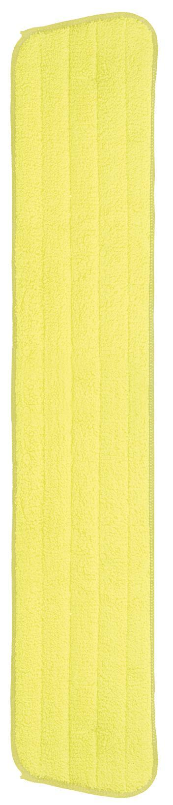 600mm Microfibre Flat Mop Refill - Yellow