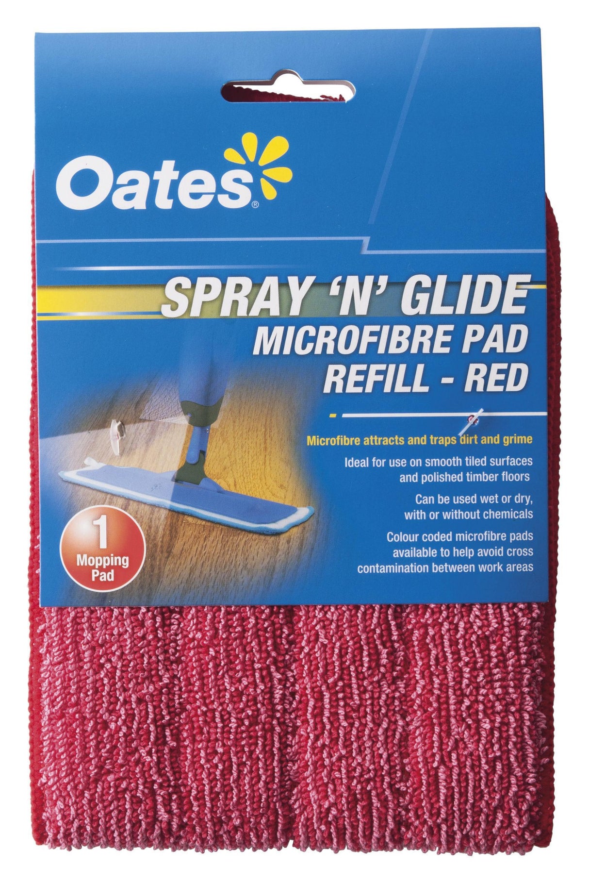 Spray 'N' Glide Mop Refills - Red