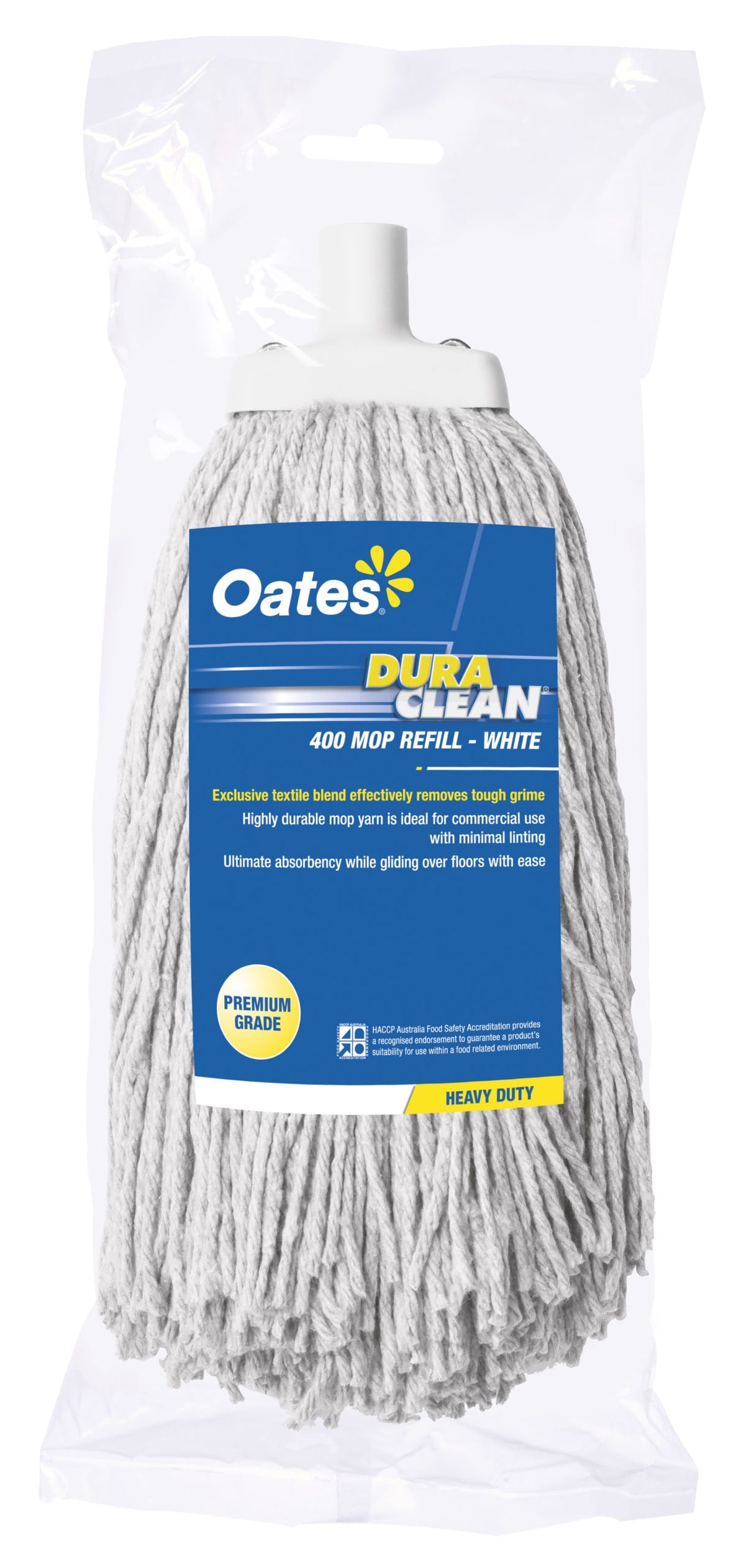 Oates White Duraclean String Mop Head Refill 400g