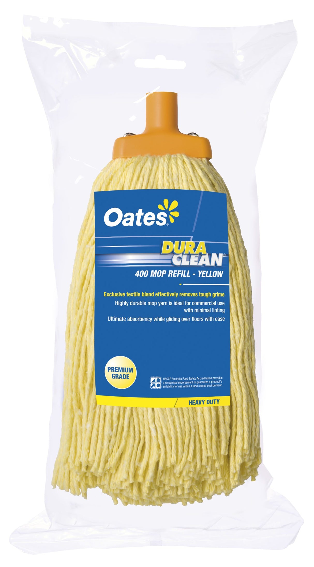 Oates Duraclean String Mop Head Refill 400g Yellow