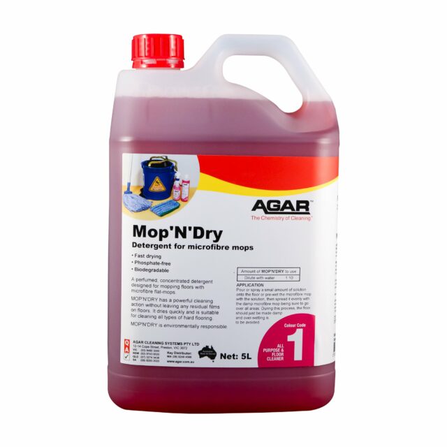 Agar 5L Mop'N'Dry Detergent