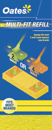 Multi-Fit Squeeze Mop Refill