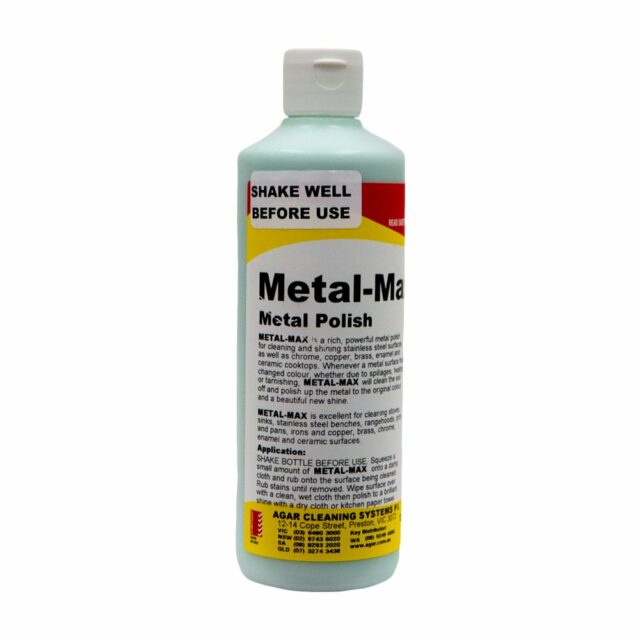 Agar Metal Max Metal Polish, 500mL