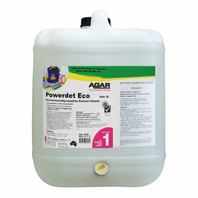 Agar Powerdet Eco Environmental-Sensitive Exterior Cleaner, 20L