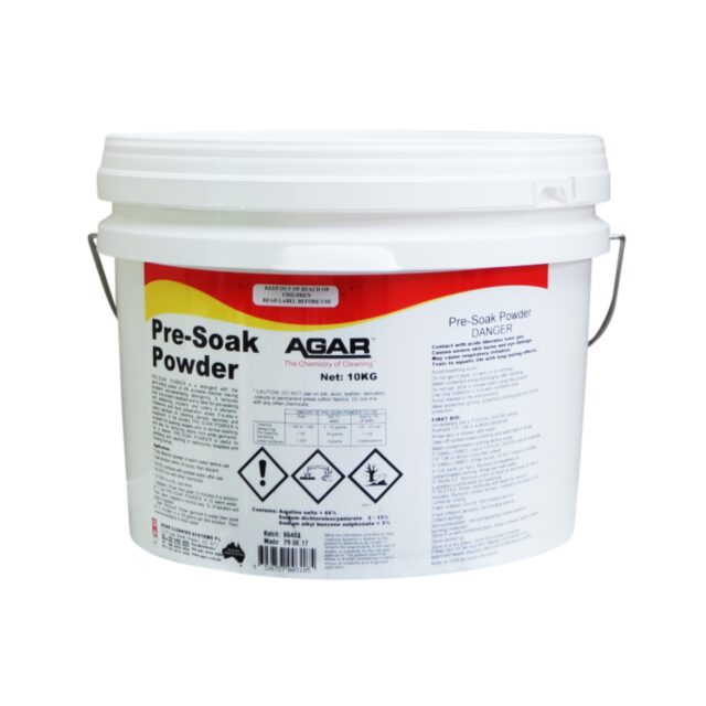 Agar Pre-Soak Powder Detergent, 10Kg