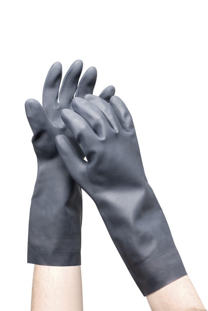 Chemical &amp; Acid Resistant Gloves - Long 385mm