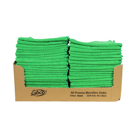 Sabco All-Purpose Microfibre Cloths - 40 x 40cm