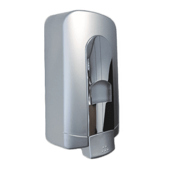 Manual Foam Dispenser, Cartridge System, Silver/Chrome, 1.3L (SD-MF1-C-SF)