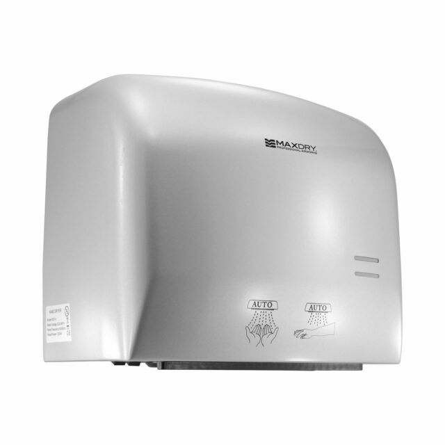 SaverMAX High Speed Hand Dryer, Silver Coated, Stainless Steel