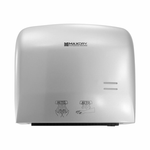 SaverMAX High Speed Hand Dryer, Silver Coated, Stainless Steel