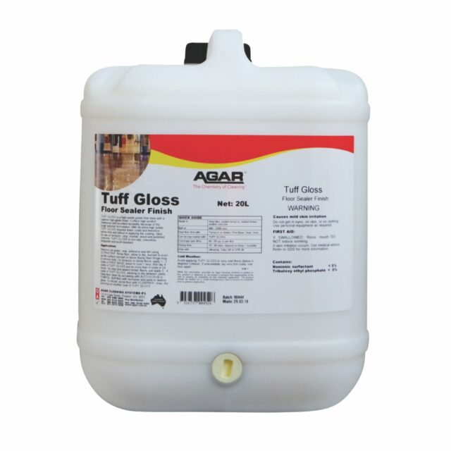 Agar Tuff Gloss Floor Sealer and Finish, 20L