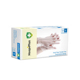 HospiPlus Clear Vinyl Powder-Free Gloves