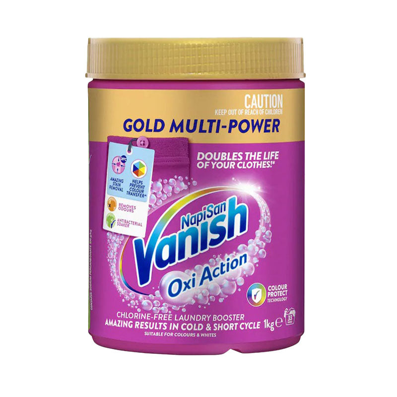 Vanish Napisan Gold Multi Power Laundry Booster Powder 1kg