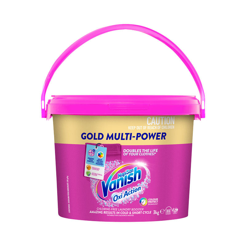 Vanish Napisan Gold Multi Power Stain Remover Powder 3kg