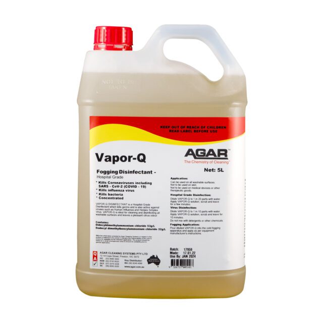 Agar Vapor-Q Fogging Disinfectant, 5L