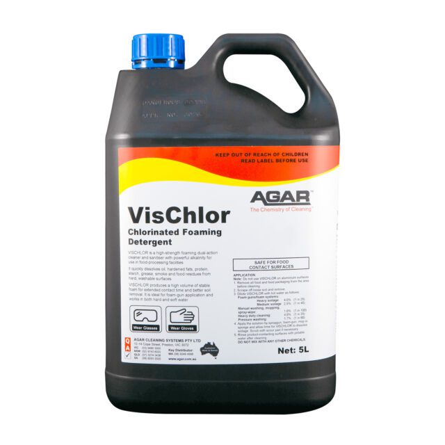 Agar VisChlor Chlorinated Foaming Detergent, 5L