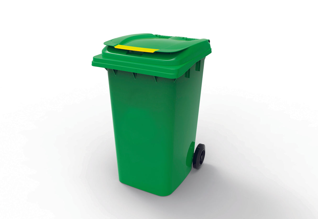 Oates Green Wheelie Bin, 240 L