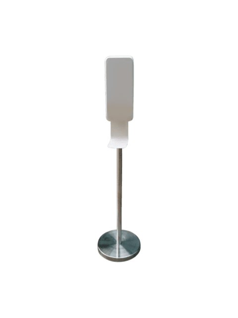 Portable Stainless Steel Floor Stand with Drip Tray