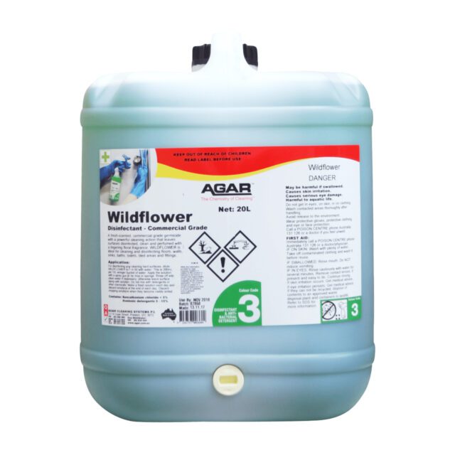 Agar 20L Wildflower Commercial Grade Disinfectant