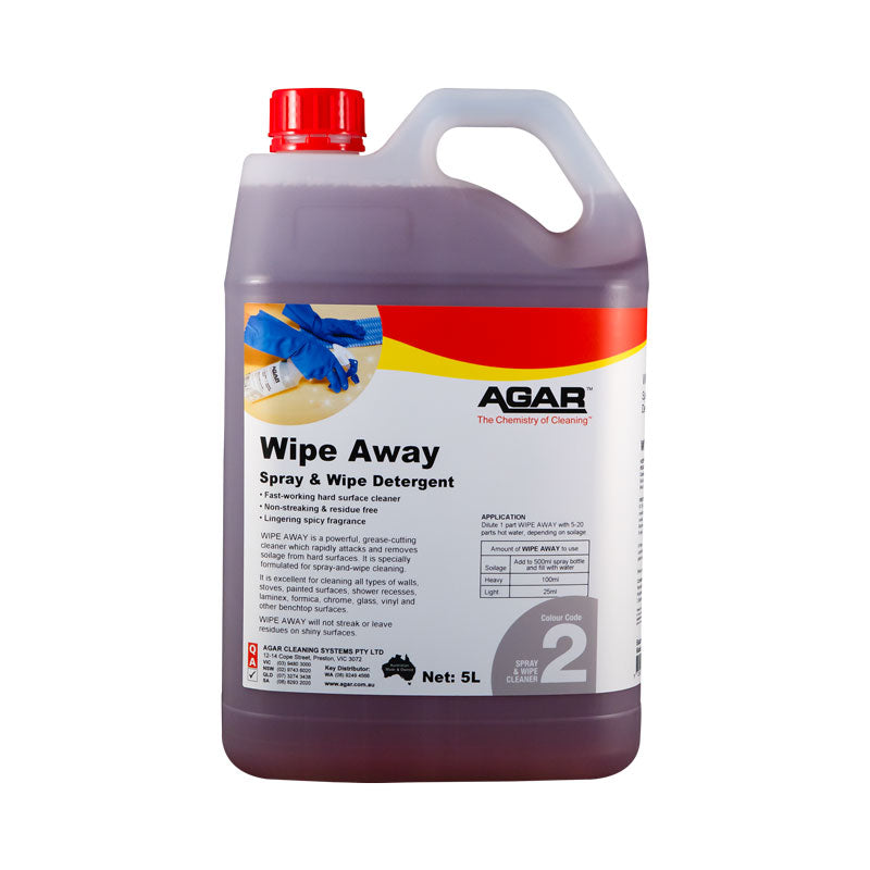 Agar Wipe Away Spray and Wipe Cleaner