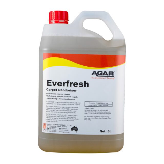 Agar Everfresh Carpet Deodoriser, 5L