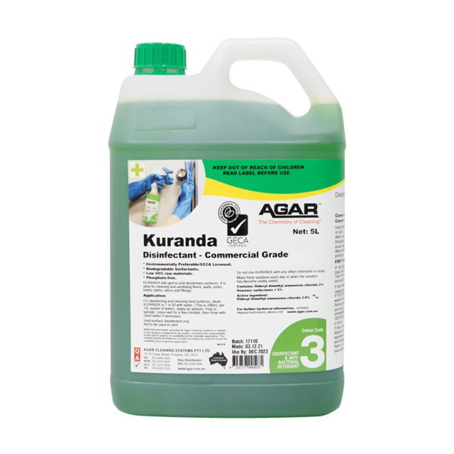 Agar Kuranda Commercial Grade Disinfectant, 5L