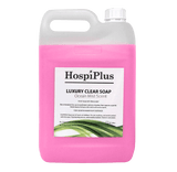 HospiPlus Pink Liquid Hand Soap, Luxury Hand Wash with Moisturiser, 5 L