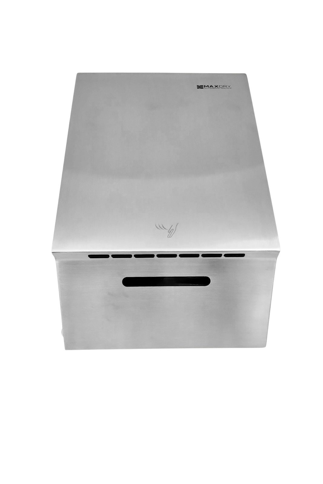 PuraMax UVC High-Speed Air Purifying Hand Dryer, Brushed Stainless Steel, Satin